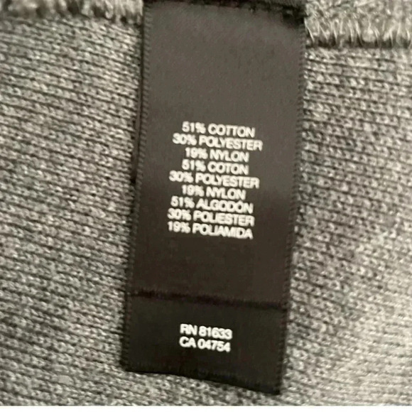 Kenneth Cole Cotton  Blend Military Buttons Gray Warm Cozy Women’s Sweater SZ PM - Picture 6 of 10